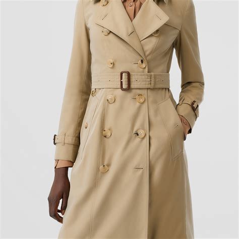 burberry heritage chelsea|Long Chelsea Heritage Trench Coat in Honey .